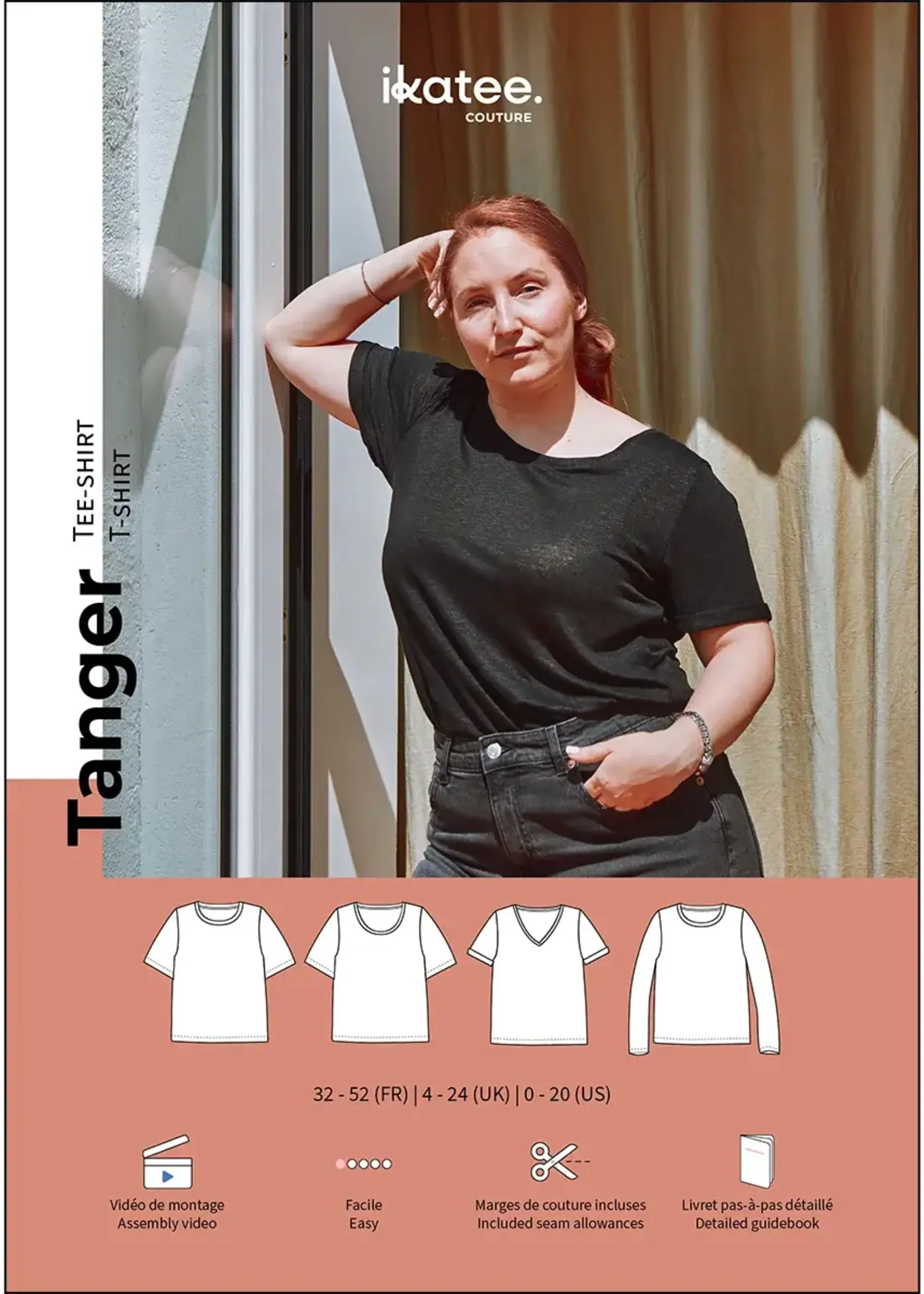 Ikatee ° Naaipatroon - Ikatee - TANGER (t-shirt)