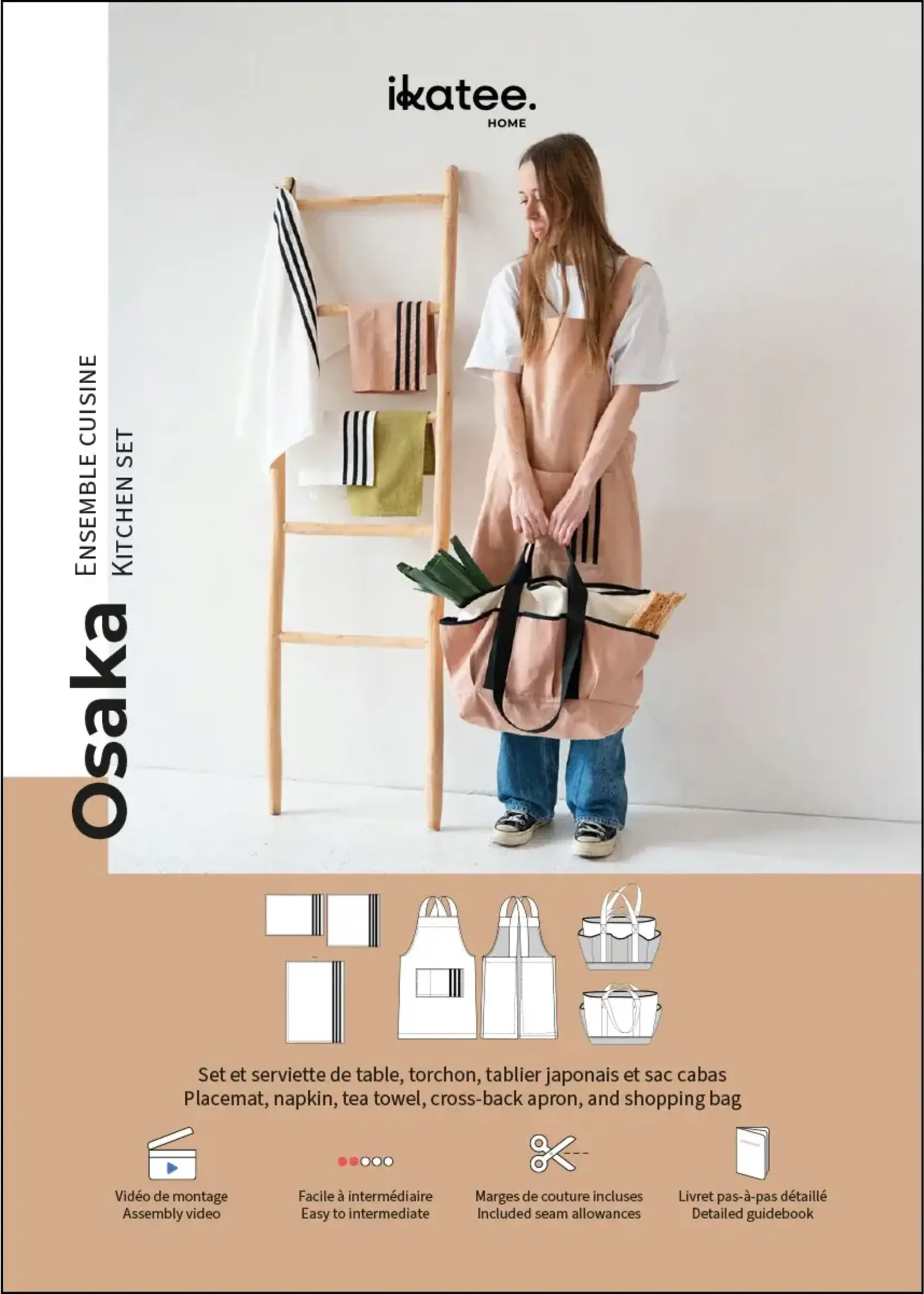 Ikatee ° Naaipatroon - Ikatee - OSAKA (keukenaccessoires)