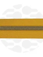 Zipper Zoo ° Spiraalrits - Zipper Zoo - 1 meter - Oker / Brons