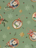 ° Stof Canvas - Christmas - Santa Portrait