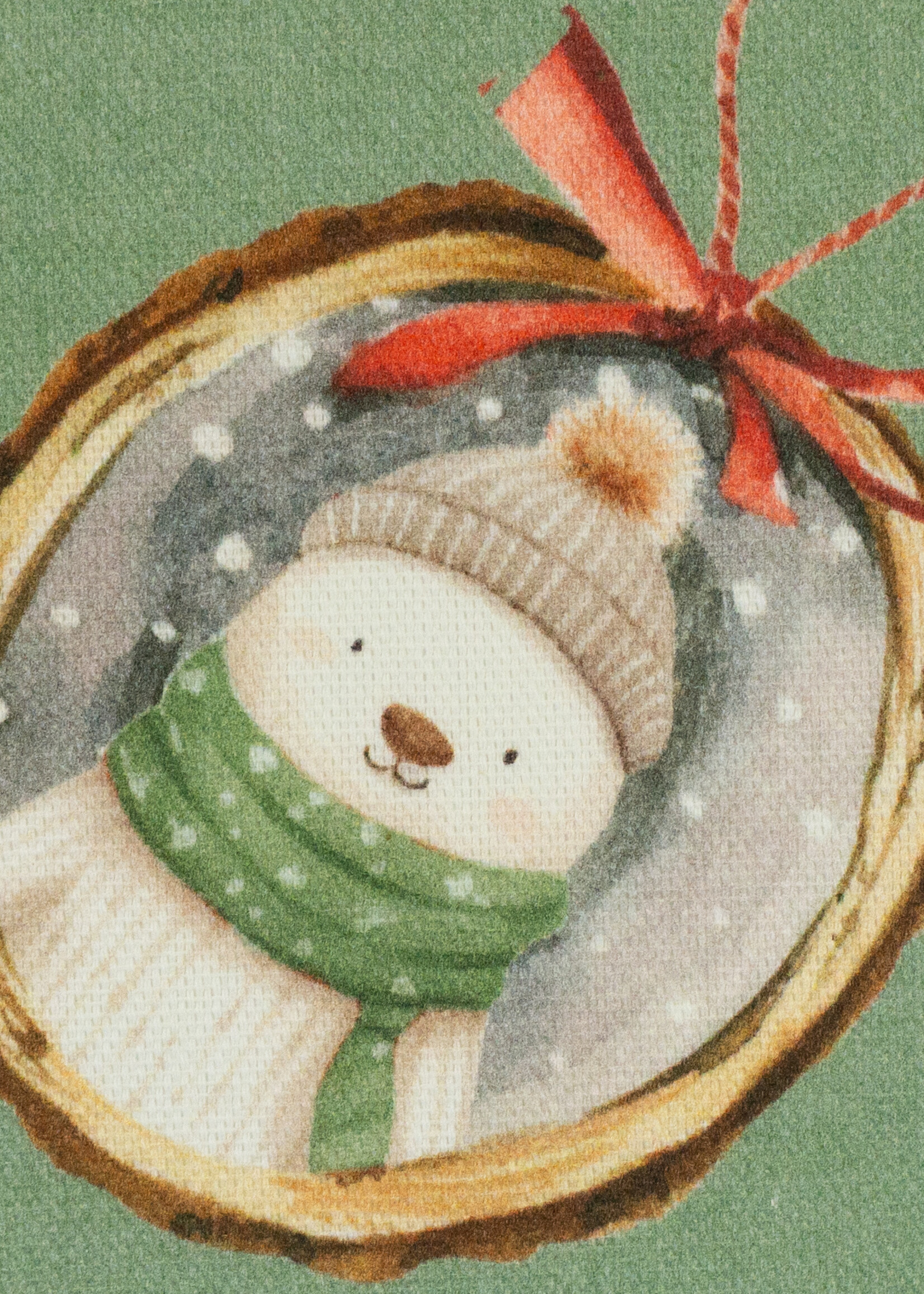 ° Stof Canvas - Christmas - Santa Portrait