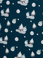 ° Stof French Terry - Mrs Mint Design - Fluffy