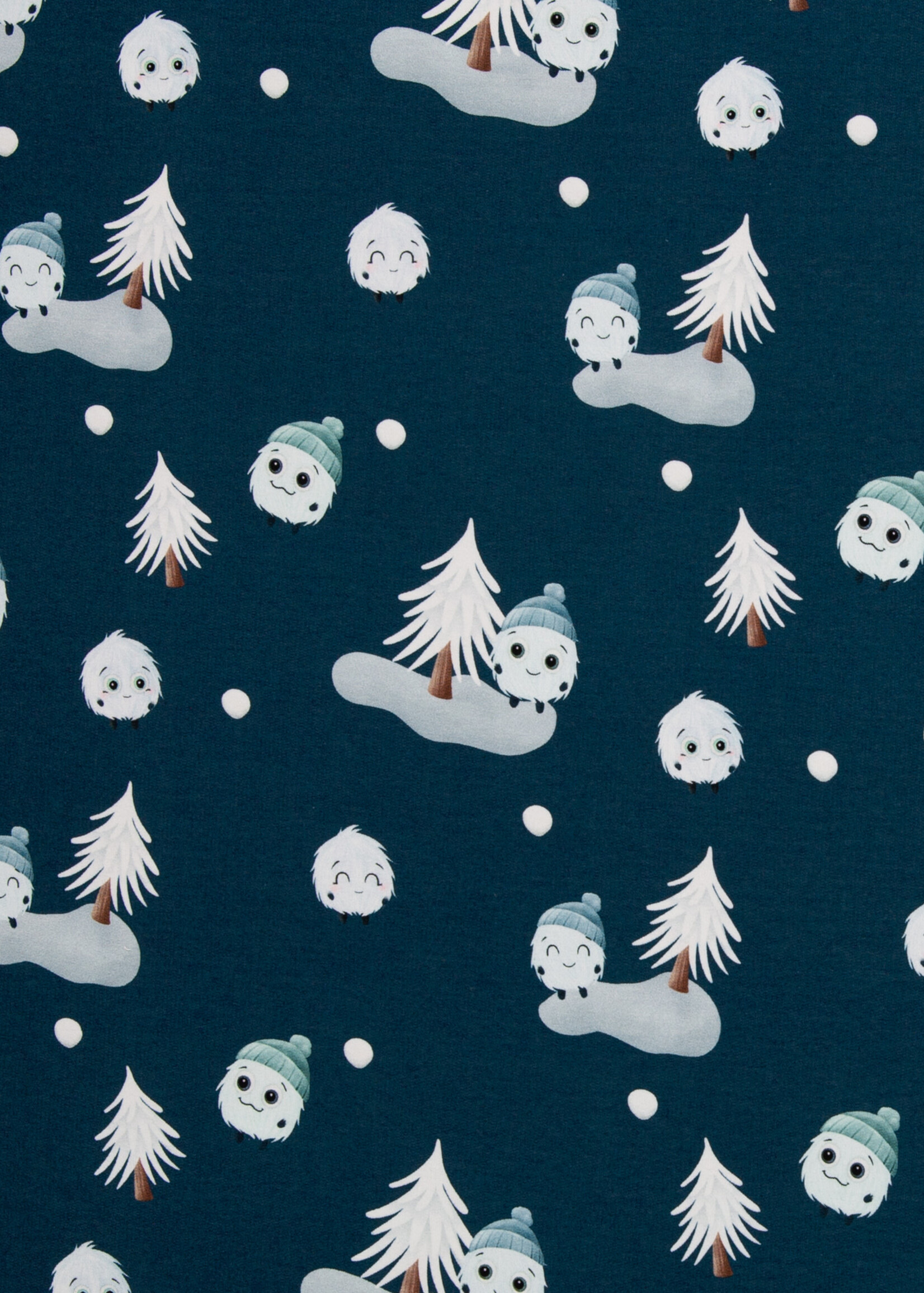 ° Stof French Terry - Mrs Mint Design - Fluffy