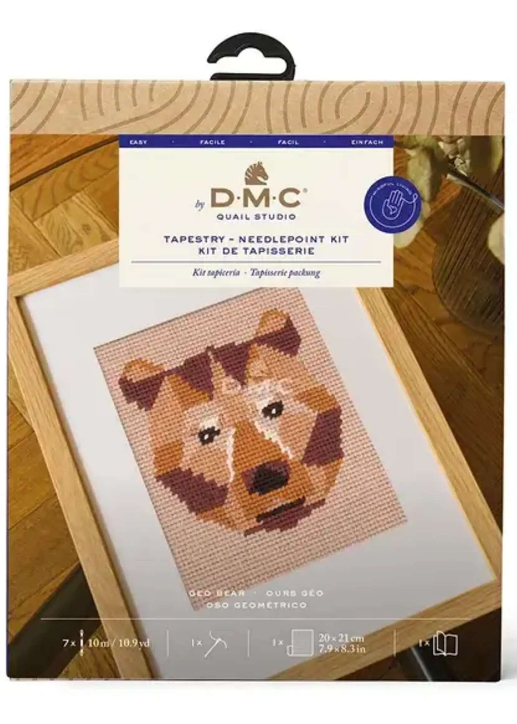 dmc ° DMC Borduurkit - Geo Bear (14,5 cm)