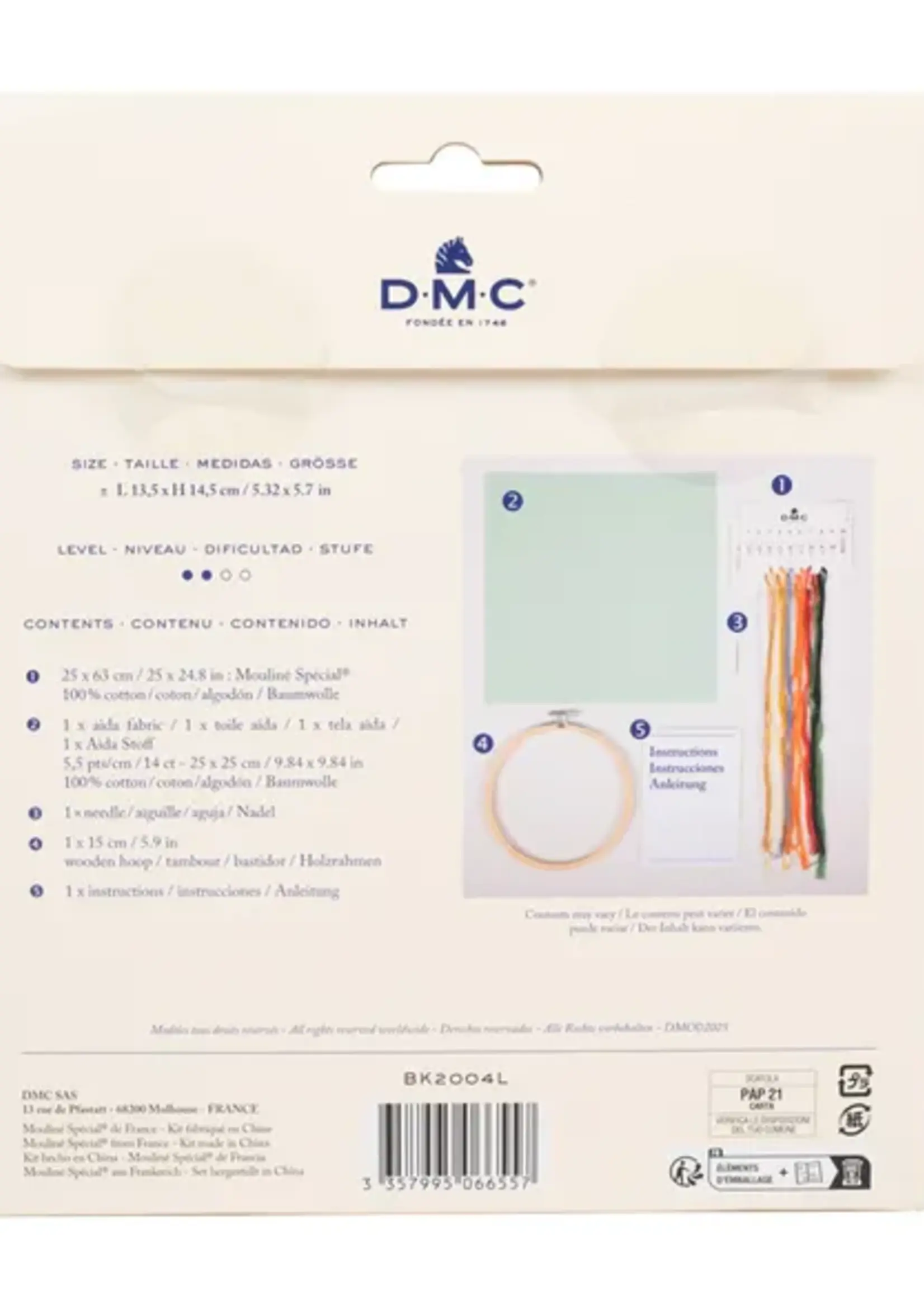 dmc ° DMC Kruissteekkit - Rode Fiets (15 cm)