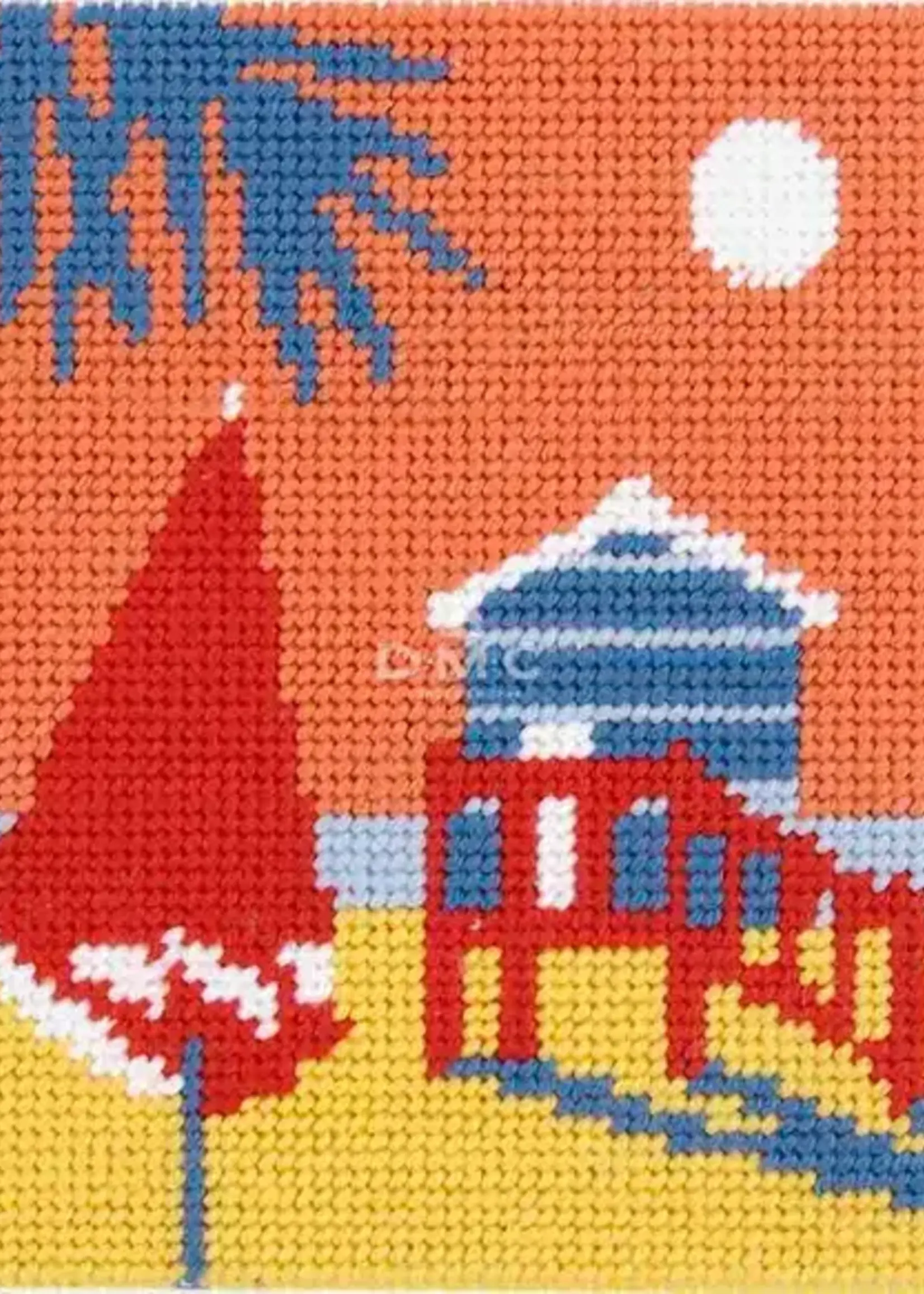 dmc ° DMC Tapestry Borduurkit - Beach House (12x15 cm)