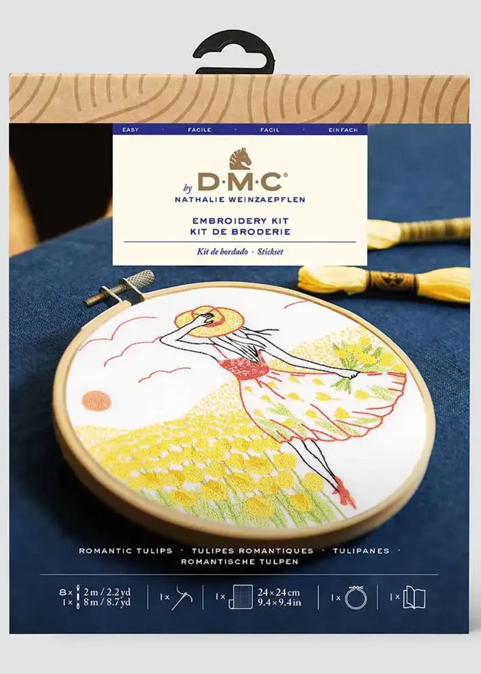 dmc ° DMC Borduurkit - Romantische Tulpen (15 cm)