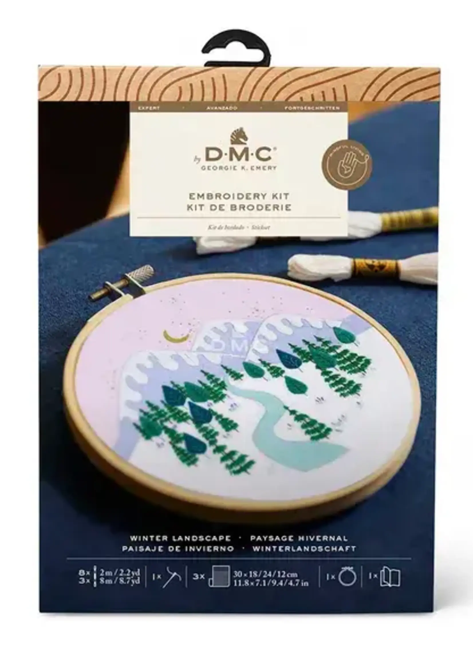 dmc ° DMC Borduurkit - Winter Landscape (18,5 cm)