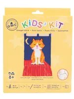 dmc ° DMC Kids Kit Tapestry Kit Wandhanger - Poes (18x24,5 cm)