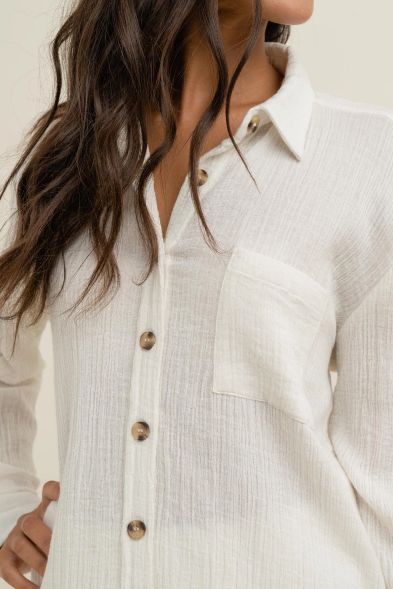 Pandora Shirt White - Just be Jolie