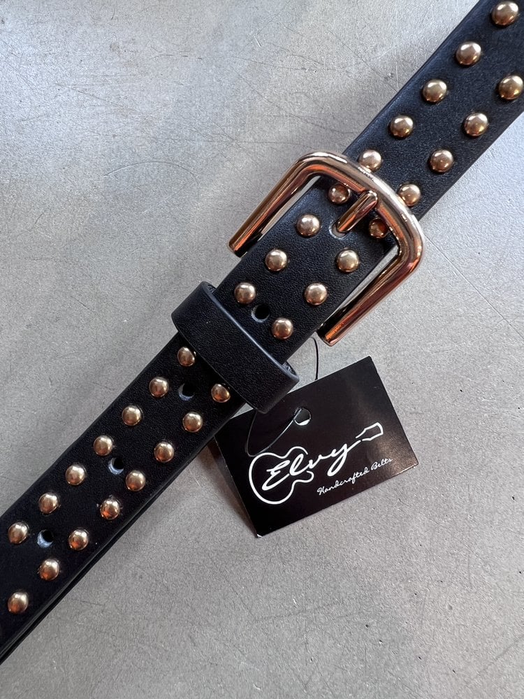 Elvy Studs Belt Woman Black/Gold