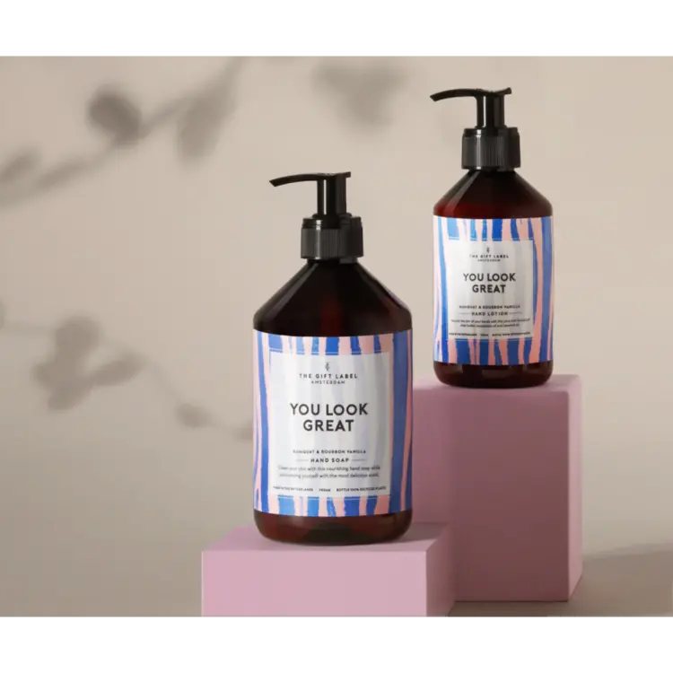 The Gift Label You Look Great Hand Lotion