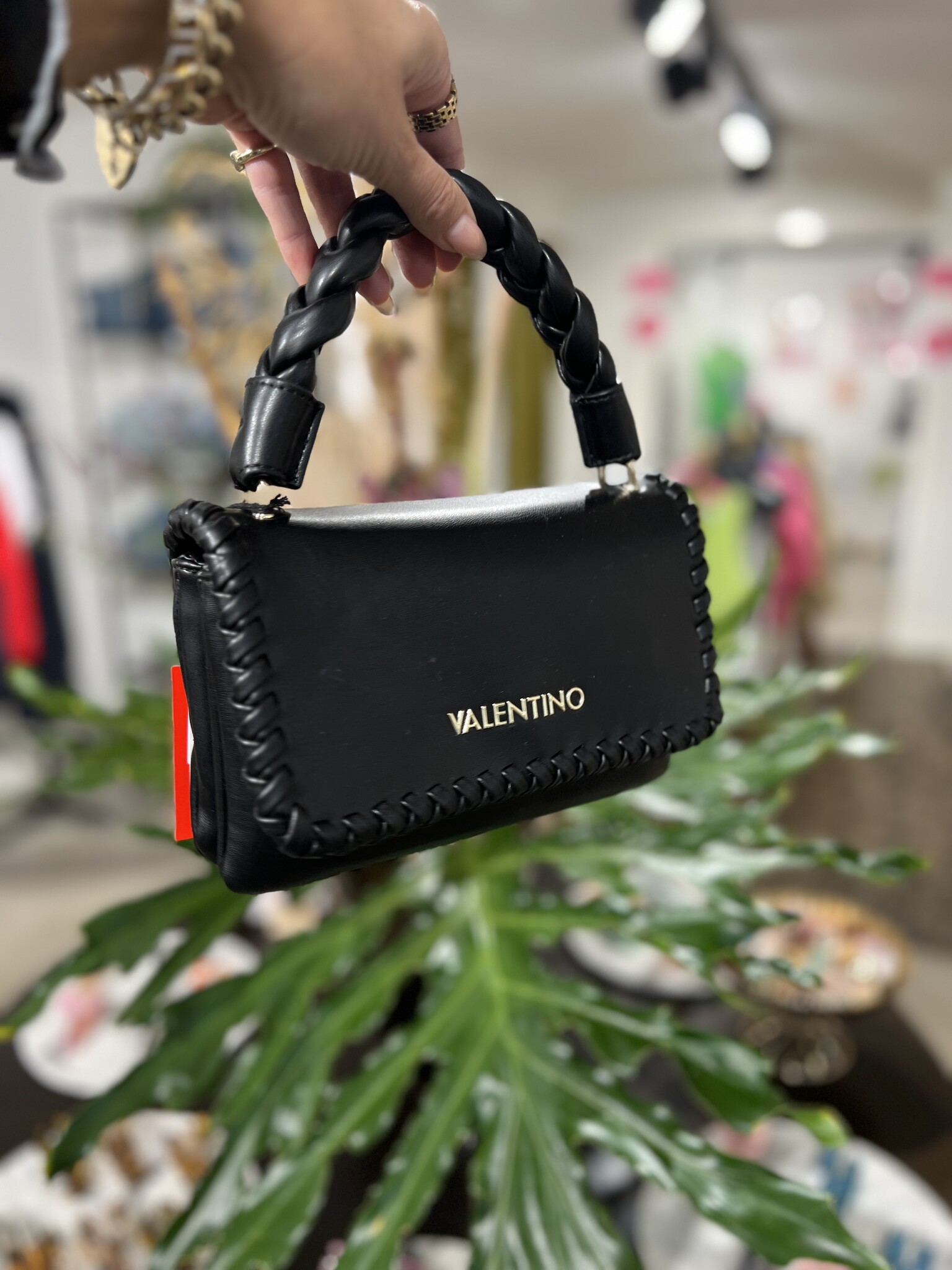 mario valentino bags black