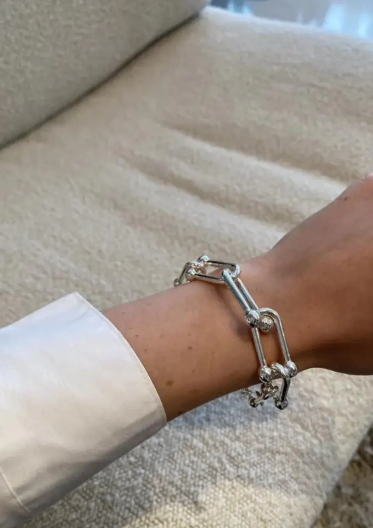 Bow19 Anna Large Bracelet Silver