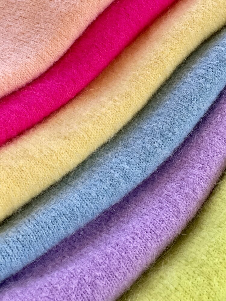 Just be Jolie Jade Cashmere Knit Fuchsia