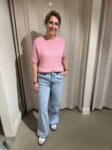 Just be Jolie Jade Cashmere Knit Light Pink