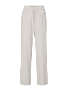 Selected Femme Viva Gulia HW Long Linen Pants Noos Sandshell