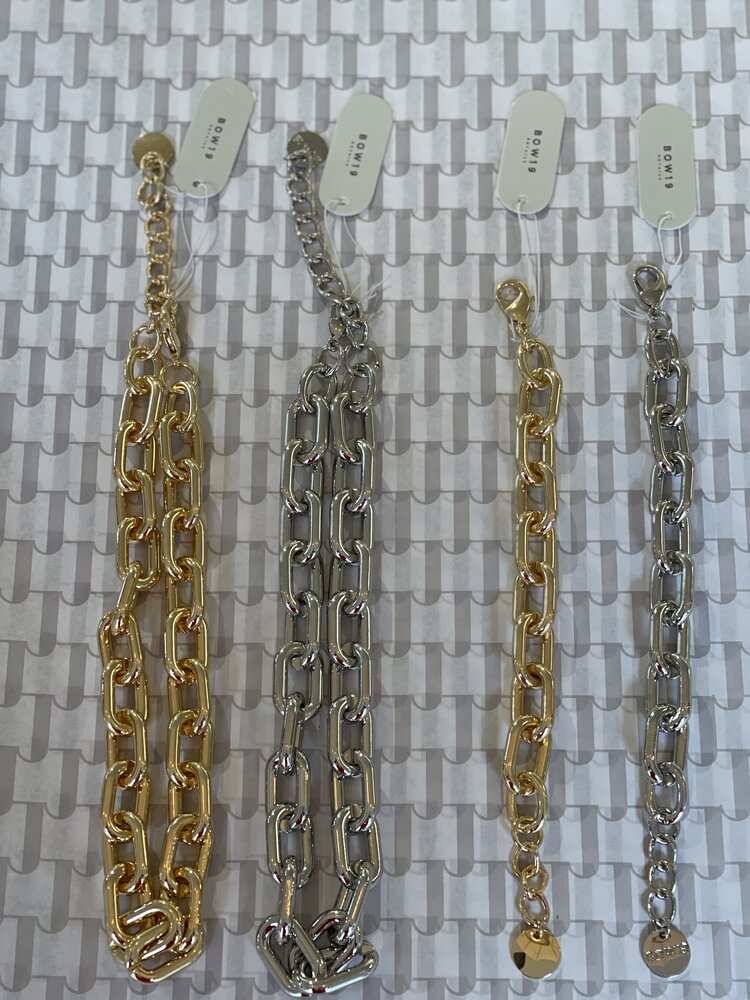 Bow19 Samantha Necklace Silver