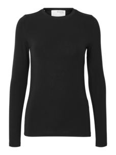 Selected Femme Manja LS O-Neck Noos Black