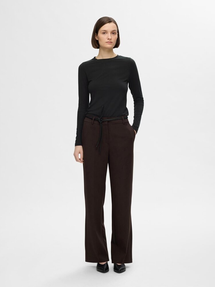 Selected Femme Manja LS O-Neck Noos Black