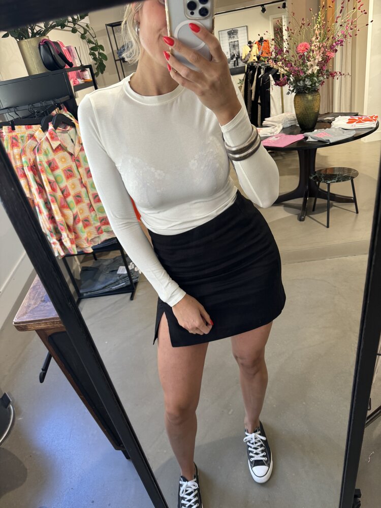 Selected Femme Manja LS O-Neck Noos Snow White