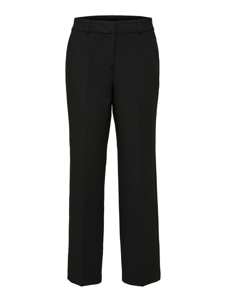 Selected Femme Rita MW Wide Pant FD Noos Black