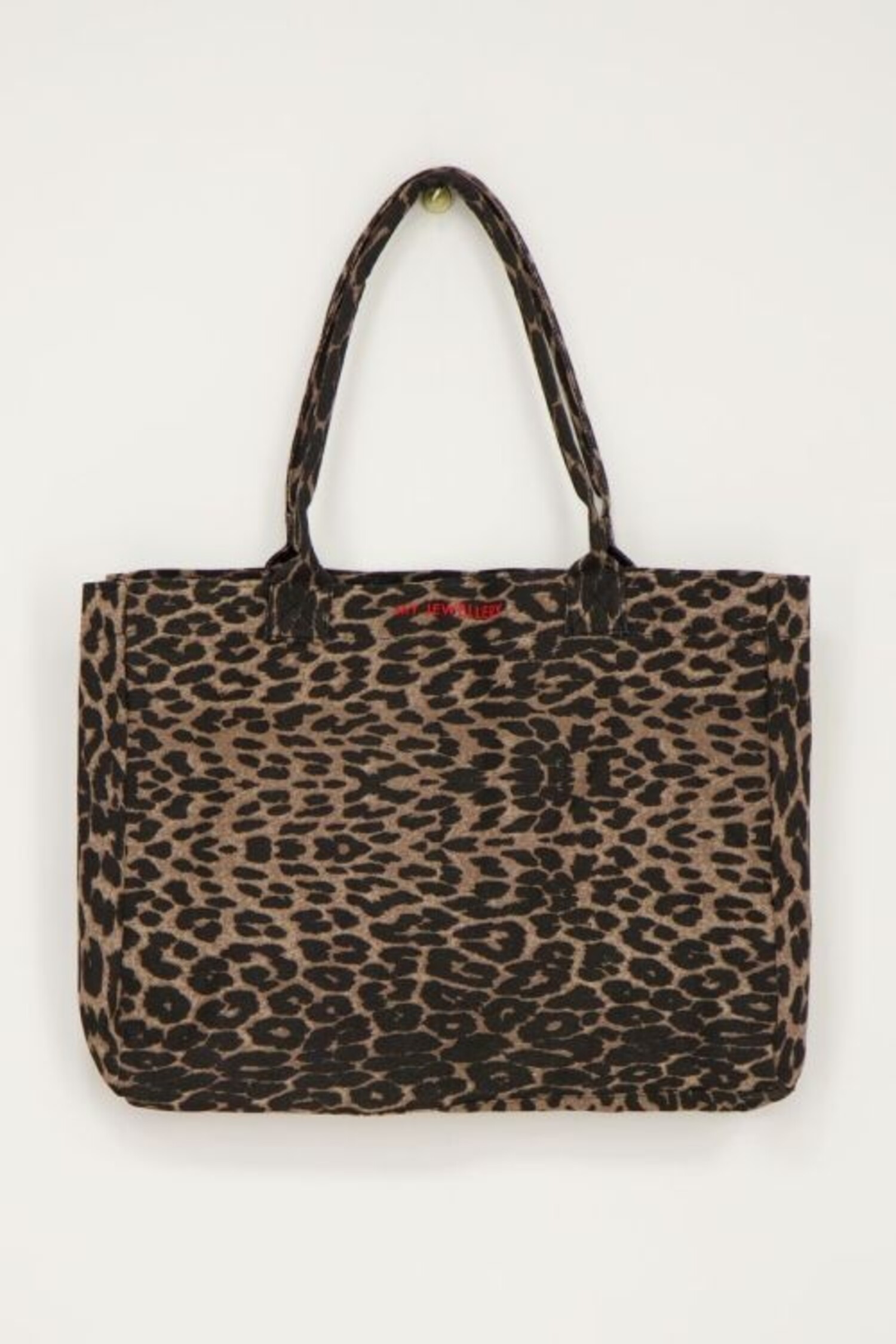Grote Shopper met Panterprint Just be Jolie