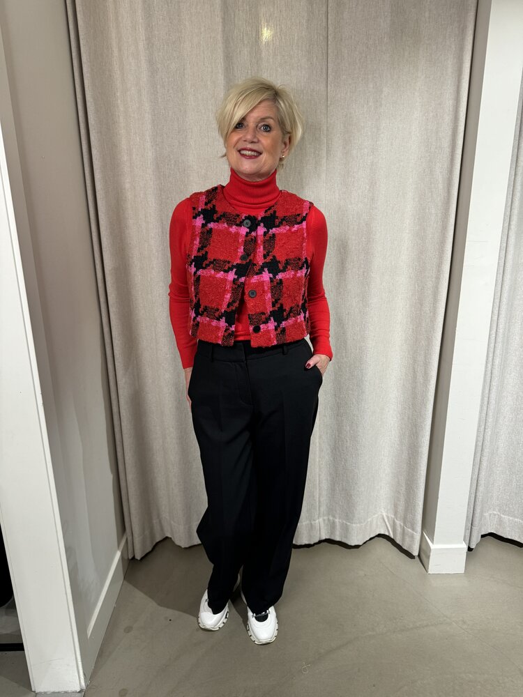 Selected Femme Rita MW Wide Pant FD Noos Black