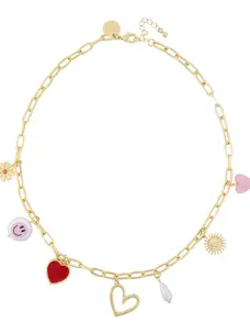 Bulu Brands Happy Charm Necklace