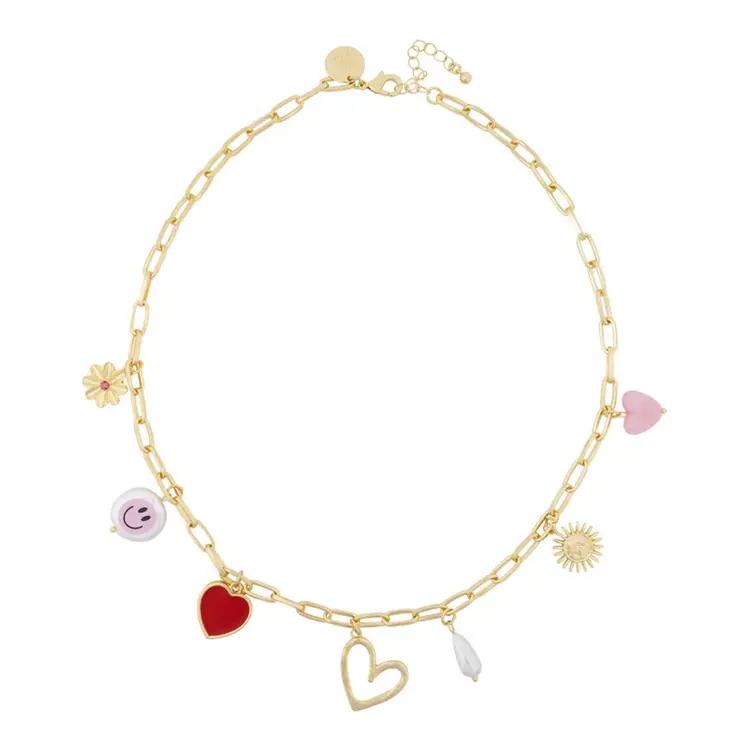 Bulu Brands Happy Charm Necklace