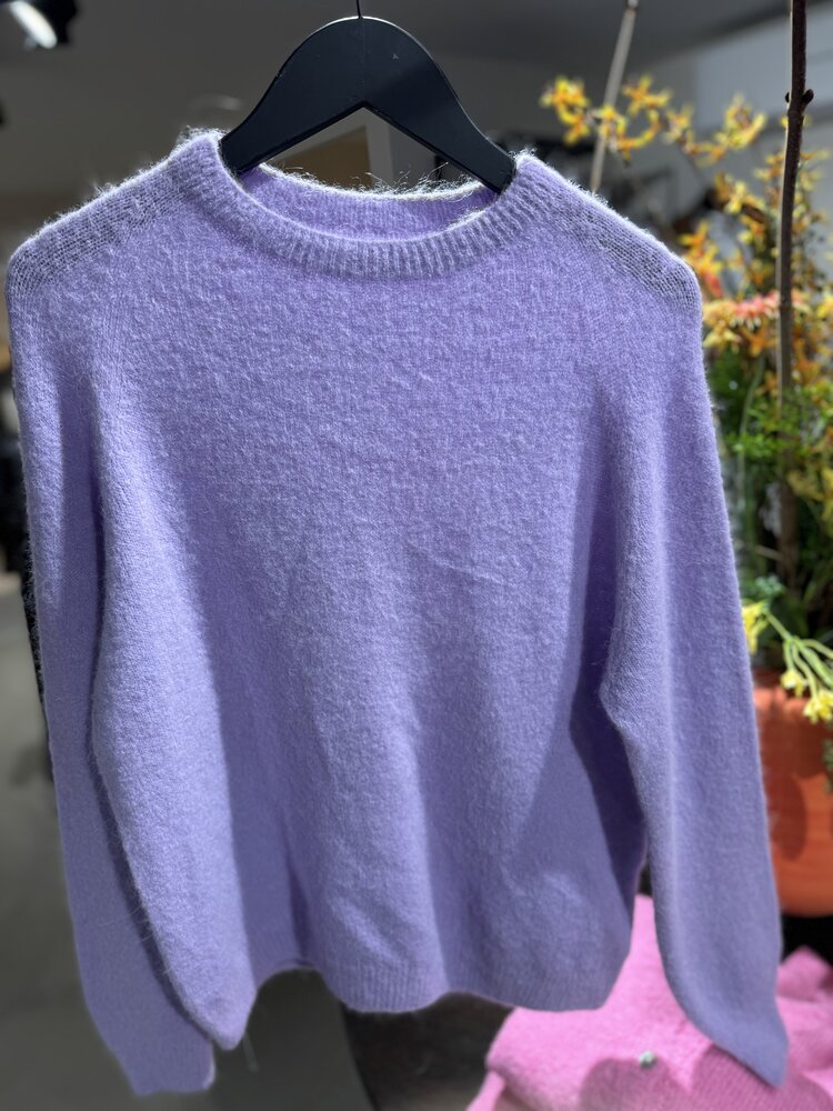 Just be Jolie Lucy Alpaca Sweater Lila