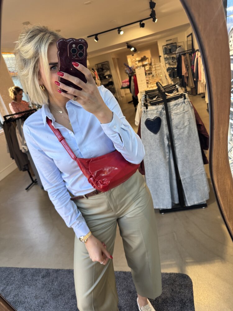 Selected Femme Dora Merla MW Barrel Pant Vetiver