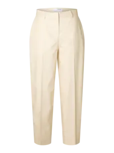 Selected Femme Dora-Merla MW Barrel Pant Birch