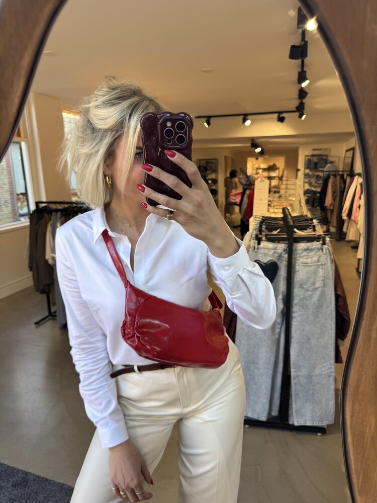 Selected Femme Romie LS Fitted Shirt NOOS Bright White