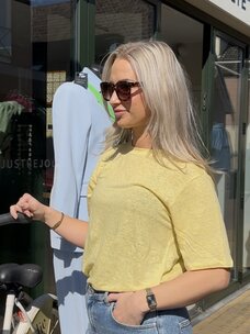 Selected Femme Vilja Linen SS Tee Sundress