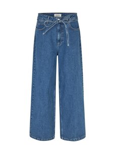 Selected Femme IsoldeMD Solid Pants Distressed Blue
