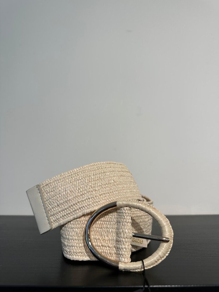 Elvy Vegan Belt Women Beige 50018