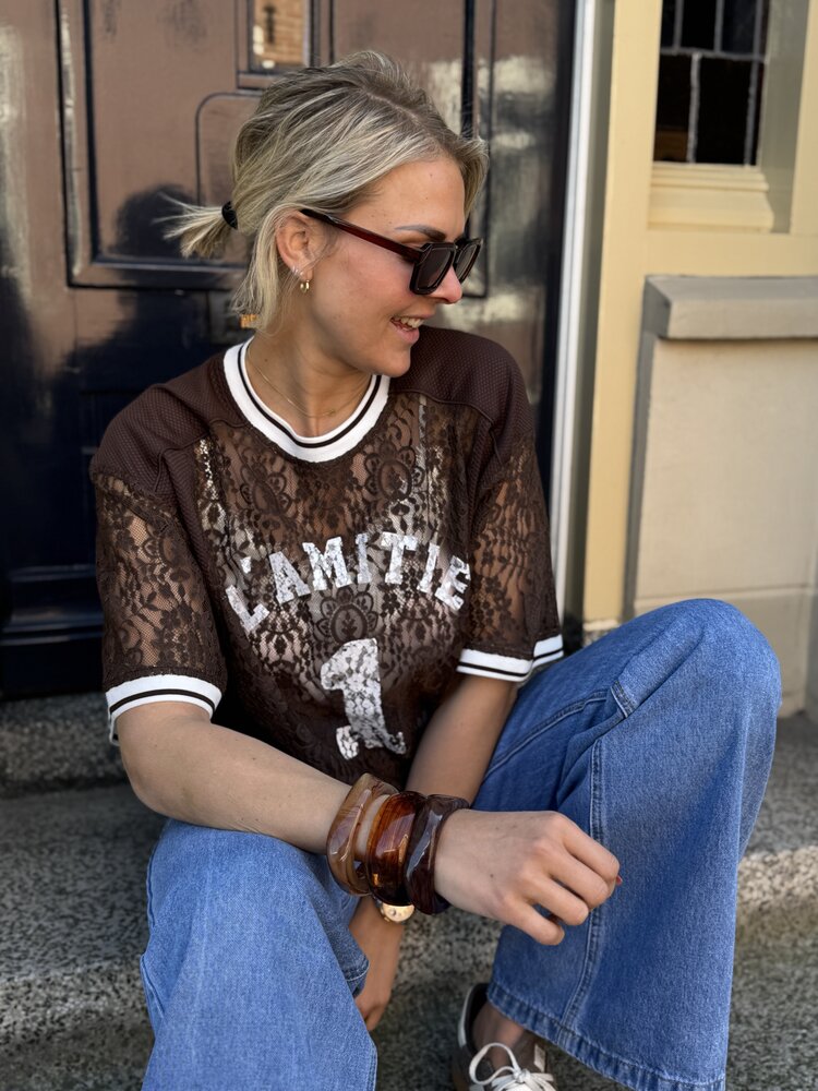 Selected Femme IsoldeMD Solid Pants Distressed Blue