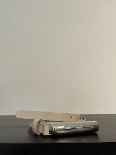 Elvy Minnesota Belt Women Ecru Silver 15440