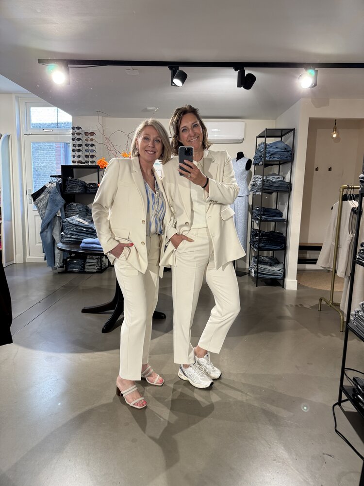 Selected Femme Rita LS Classic Blazer PD NOOS Birch