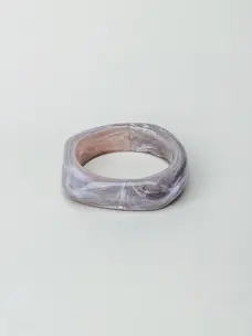 Bow19 Big Square Bracelet Grey