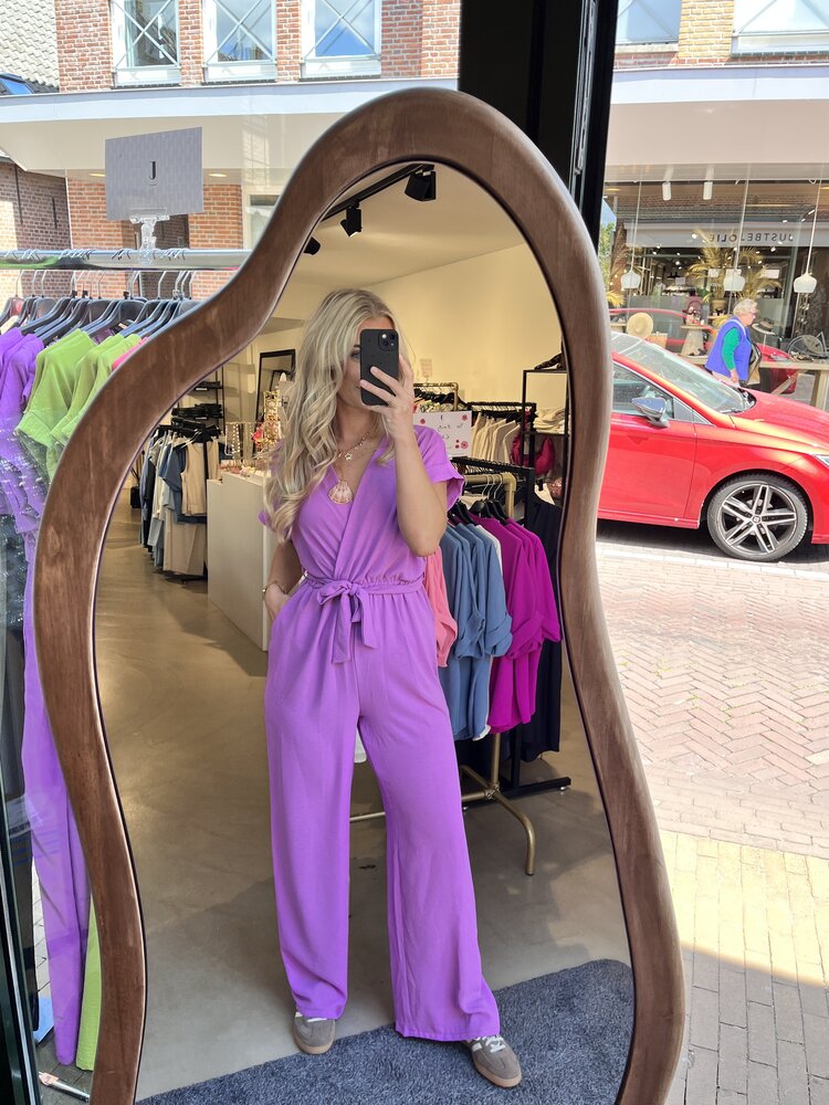 Just be Jolie Lola Jumpsuit Purle