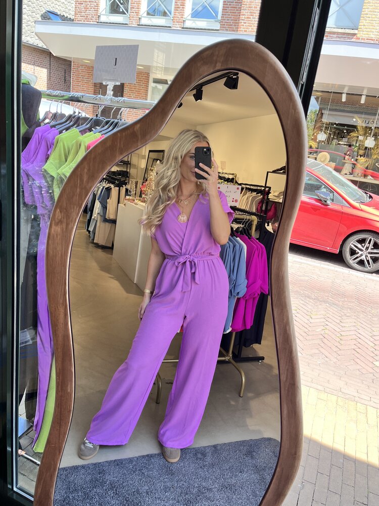 Just be Jolie Lola Jumpsuit Purle