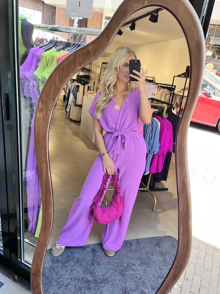 Just be Jolie Lola Jumpsuit Purle