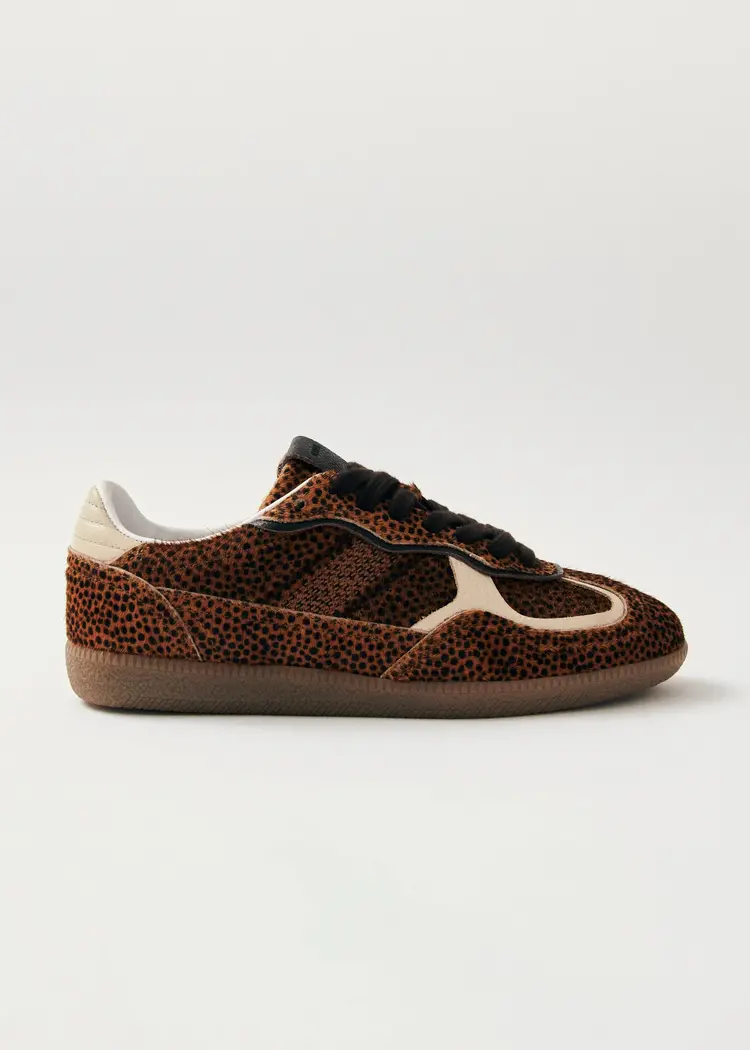 Alohas Rife Soft Tan Leather Sneakers