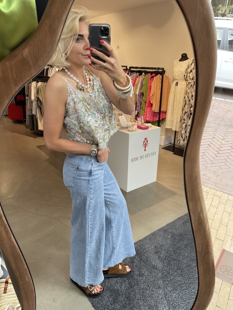 Just be Jolie Floortje Maxi Wide Leg Full Length