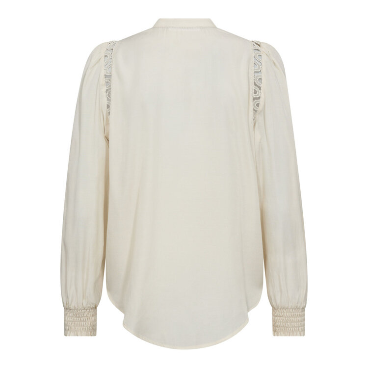 Co'Couture AilaCC Lace Shirt Off White