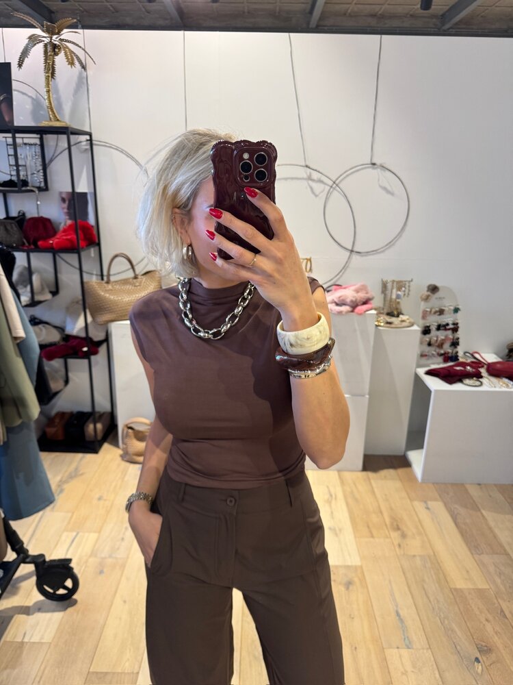 Co'Couture MariaCC Pant Mocca