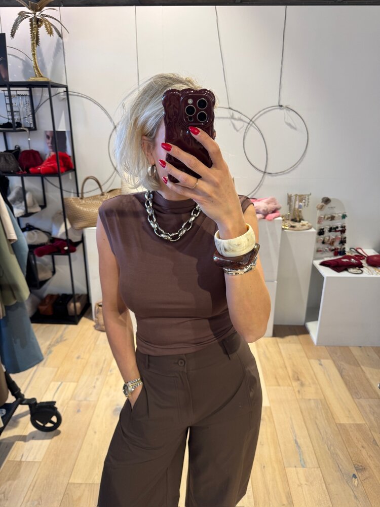 Co'Couture MariaCC Pant Mocca