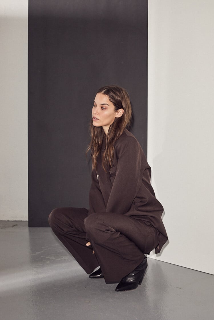 Haute L'Amitié Premiere Single Blazer Mocca